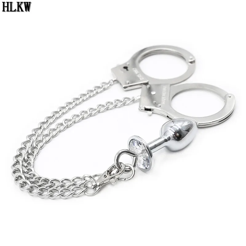 Горячая новинка эротическая Анальная секс-игрушка из нержавеющей стали в форме