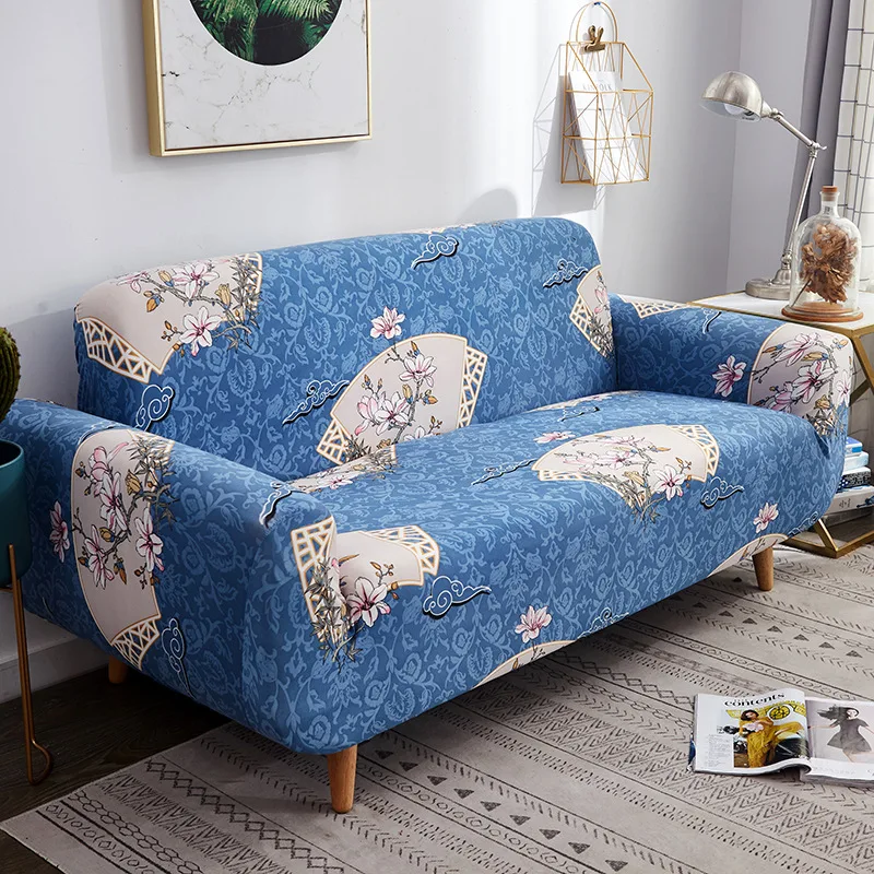 

1 Pcs 1/2/3/4 Seaters Printed Europe Stretch Sofa Covers Cartoon Pattern Couch Cover Set Sectional Sofa Cover Covertores Sofa