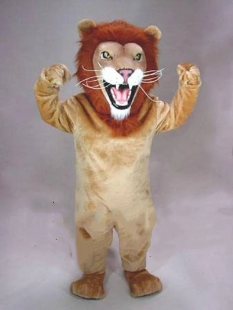 

Lion Mascot Costume Suits Cosplay Party Game Cartoon Dress Outfits Clothing Advertising Promotion Carnival Halloween Fursuit