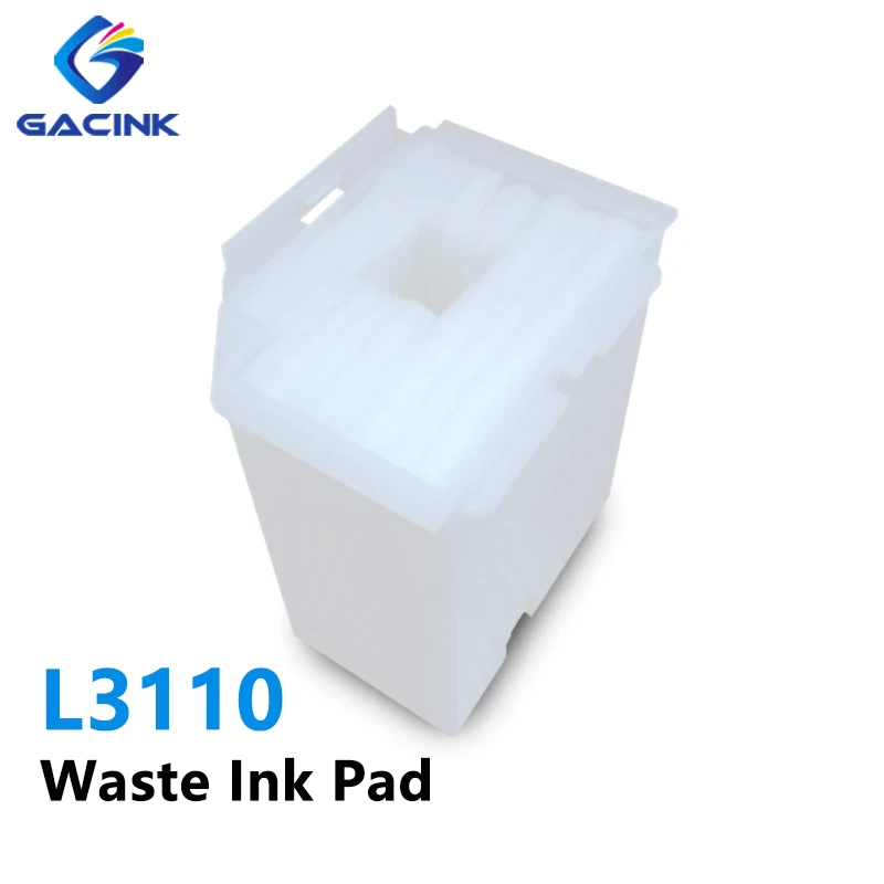 GACINK L3110 L3150 L5190 Waste Ink Pad Ink Maintenance Box For Epson L3110 L3150 L5190 L1110 L3151 L3100 L3160 L3156 EcoTank