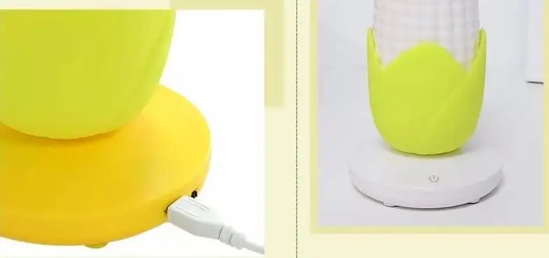 

Protection Eyes Night Lights Bedside table lamp ABS usb Charging led Nightlight Gift