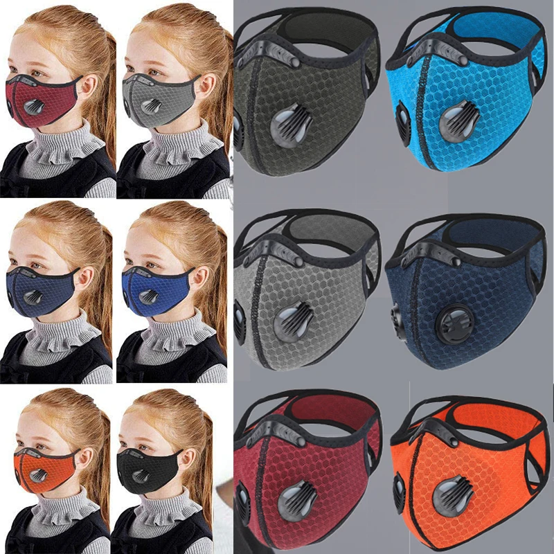 Детская уличная маска для лица Модный хлопковый уход за кожей респиратор