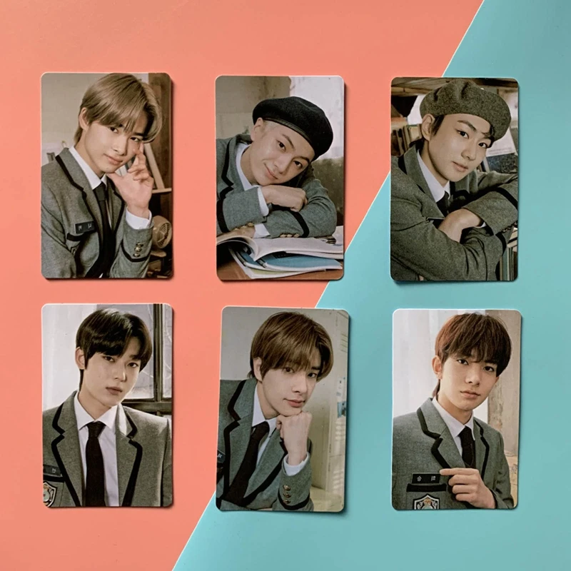 7 шт./компл. KPOP ENHYPEN Фотокарта новый альбом HD Photo LOMO Card для поклонников Подарочная
