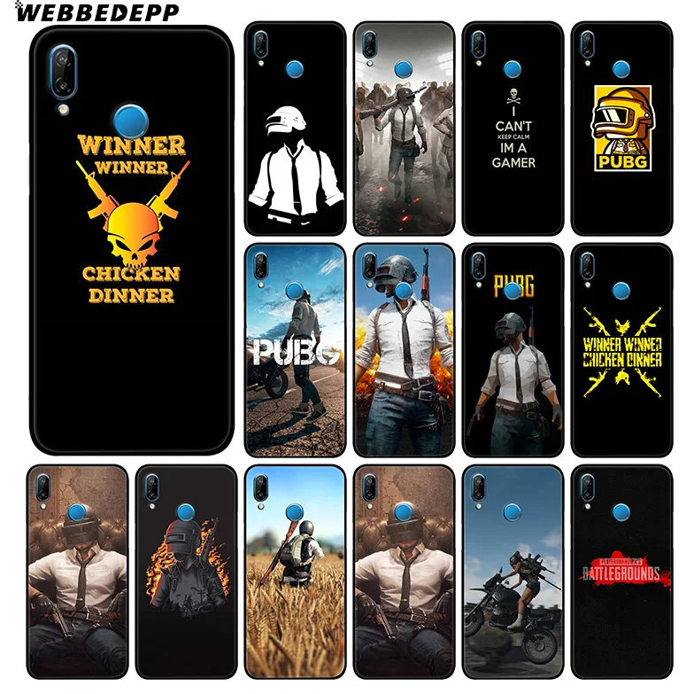 PUBG Game Art Soft Case for Huawei Mate 30 P20 P30 P Smart Z Plus Lite Pro 2018 2019 Honor View 20 9X |