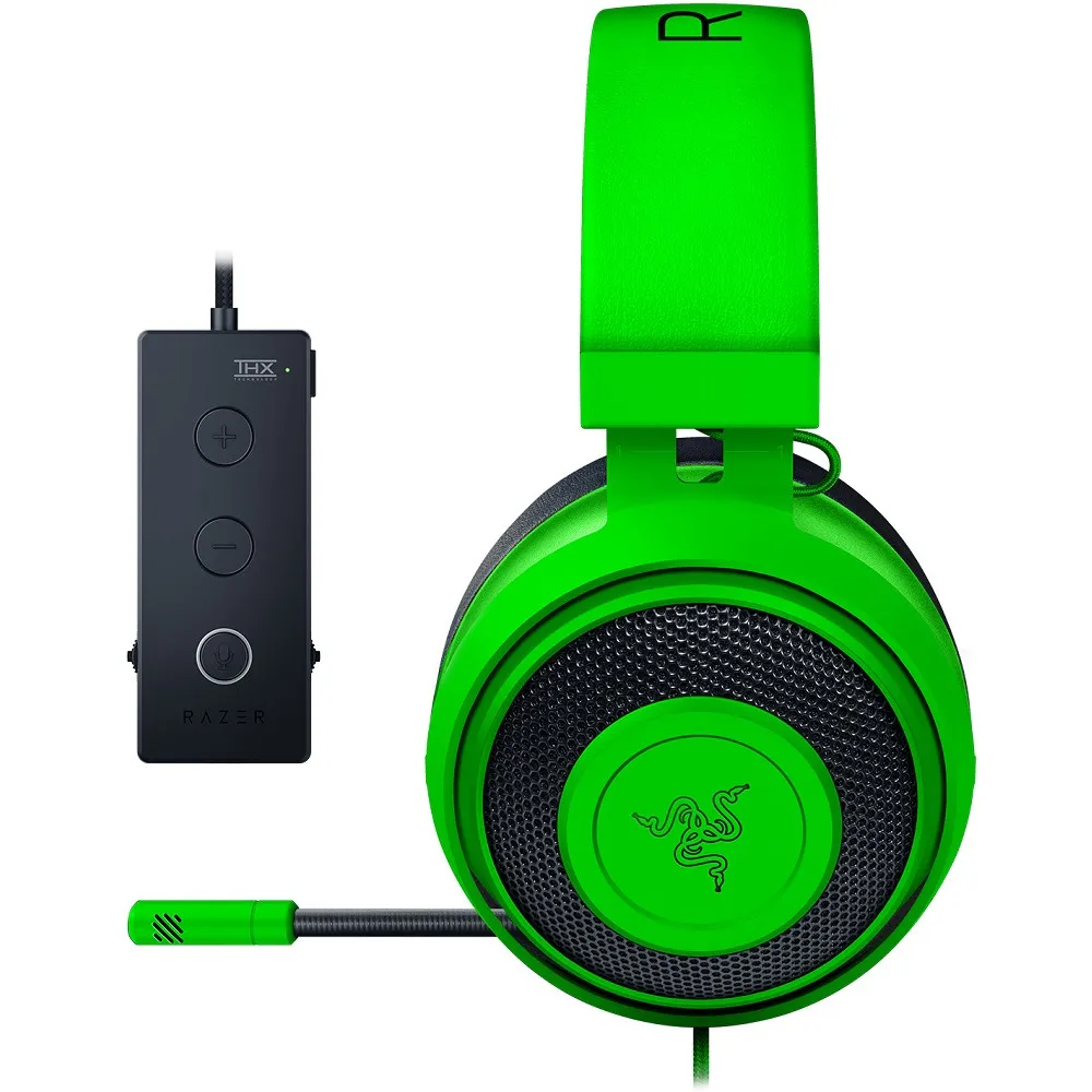 

Razer Kraken Tournament Edition - Wired Gaming Headset with USB Audio Controller ,THX Spatial Audio