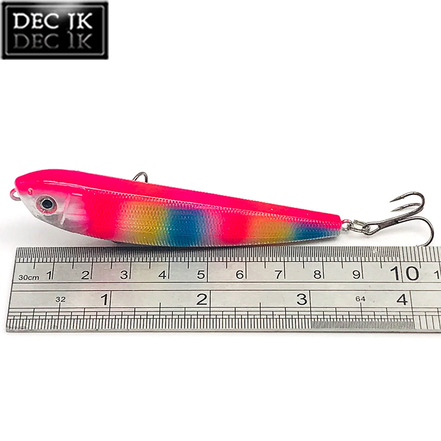 Карандашная приманка Topwater для рыбалки жесткая/Искусственная/искусственная