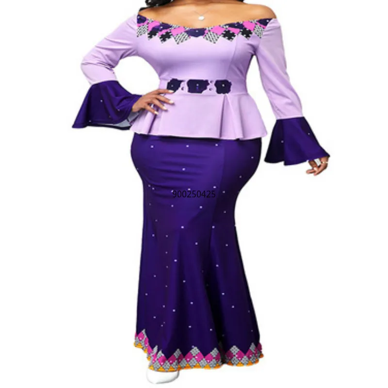 S 5XL размера плюс в африканском стиле длинные платья для женщин 2020 Одежда Африка