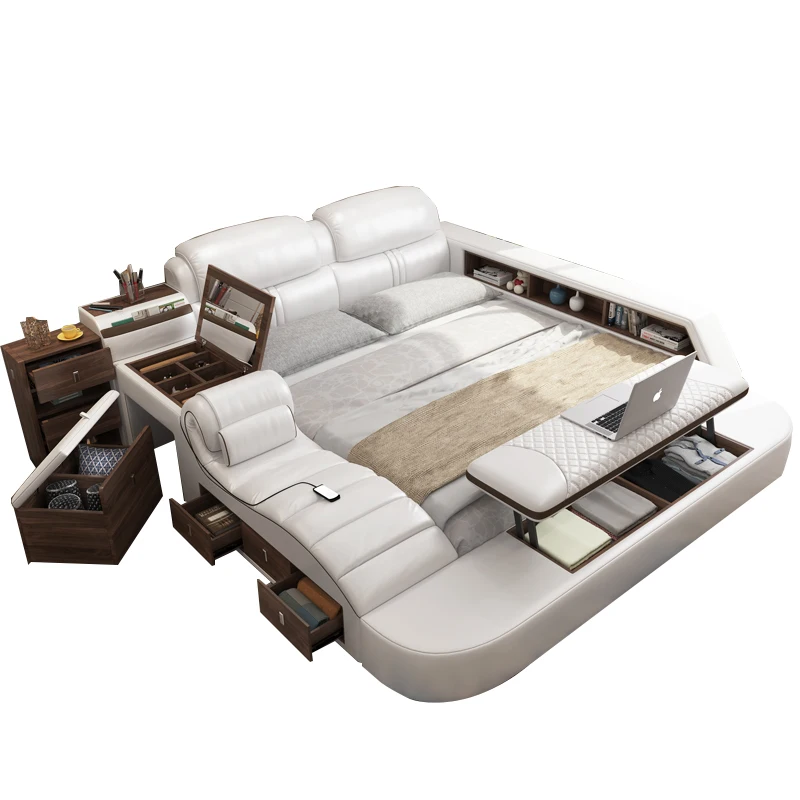 

Smart bed frame camas bedroom furniture кровать двуспальная lit beds سرير muebles de dormitorio мебель bedroom set cama de casa