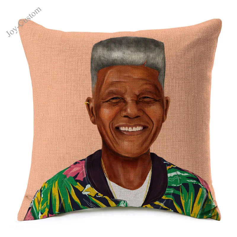 Наволочки для подушек Дональда Трампа Уинстона Черчилля хипстерское искусство