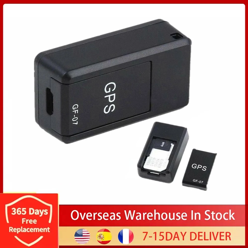 GF07 мини GPS в реальном времени Автомобильный локатор трекер магнитное GSM/GPRS