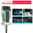 Сканер ELS27 V2.3.8 FORScan для автомобилей MazdaForLincoln, сканер ELS27 FORScan OBD2, диагностический кабель с поддержкой ELM327 J2534