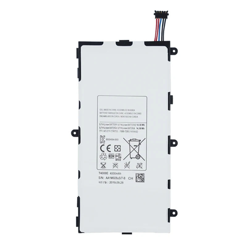 2 шт./лот оригинальный аккумулятор T4000E для Samsung Galaxy Tab 3 7 0 SM-T211 T210 T215 T210R T217A T2105 GT-P3210
