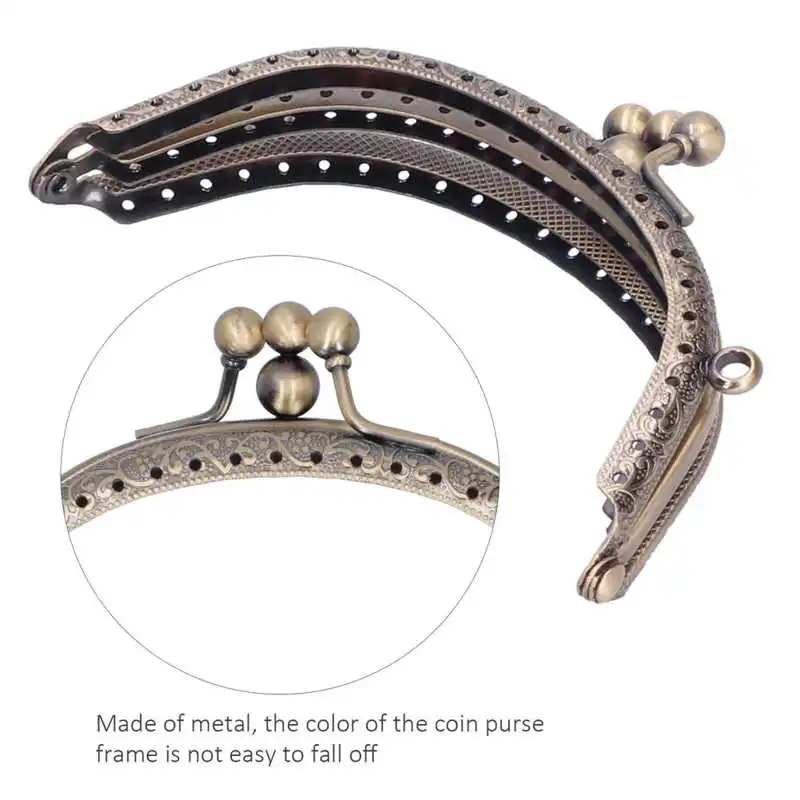 Механизмом поцелуем-застежкой замком Сумки рамки металлическая рамка для