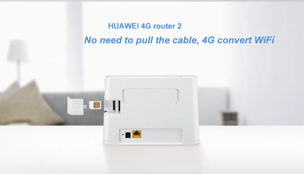 HUAWEI 4G Роутер 2 2,4G 300 Мбит/с Wifi LTE CPE мобильный роутер LAN порт Поддержка sim-карты портативный беспроводной роутер WiFi роутер