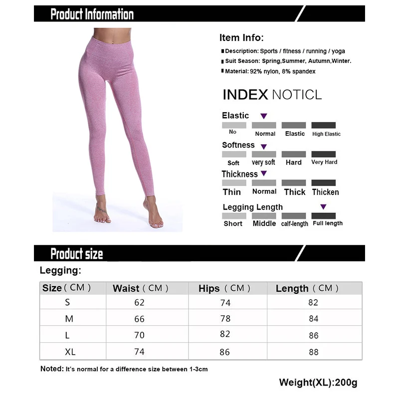 

WOHUADI Brand High Waist Gym Sport Tights Yoga Pants Athletic Fitness Leggings Women Stretchy Nylon seamless Legging Female