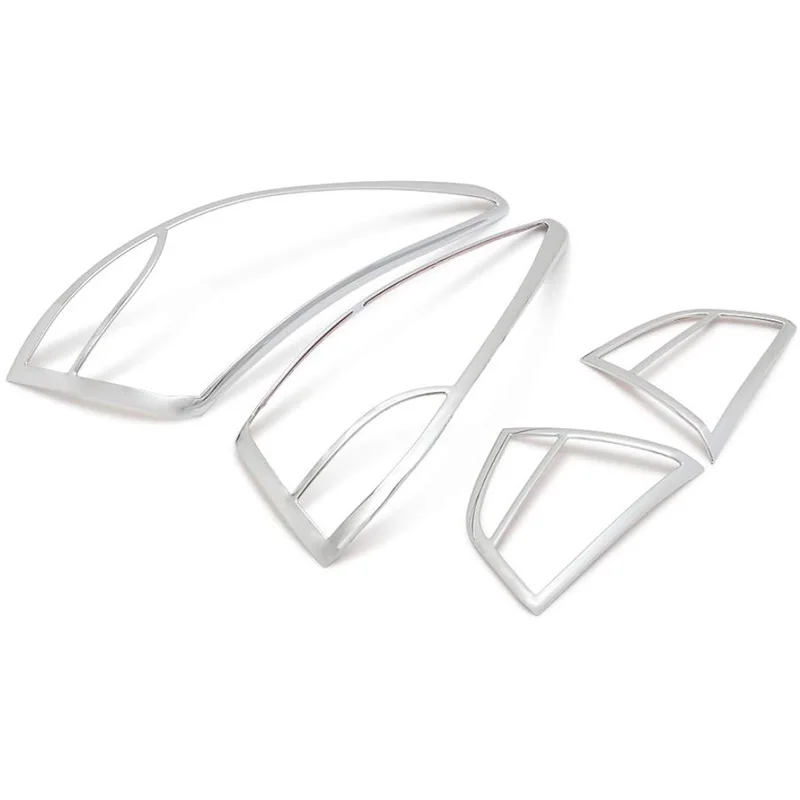 

Для Hyundai Tucson IX35 2010-2014 Высокое качество ABS хромированный задний фонарь декоративная крышка отделка Аксессуары 4 шт./компл.