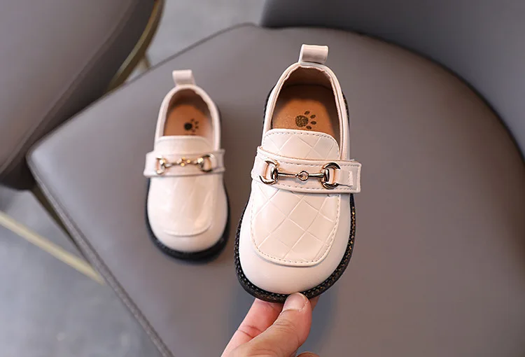 childrens leather shoes casual girls shoes baby shoes outdoor square head non slip kid shoes princess toddler mary janes shoes free global shipping