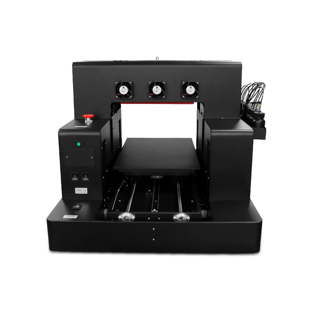 Автоматический УФ планшетный принтер A3 для чехла телефона металлическое стекло