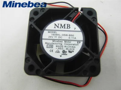 

Brand new original NMB-MAT 1608KL-05W-B50 24V 0.11A inverter fan