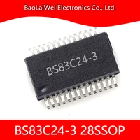 500pcs bs83c24 3 28ssop ic chip electronics electronic components integrated circuits active 8 bit touch key flash mcu bs83c24 3