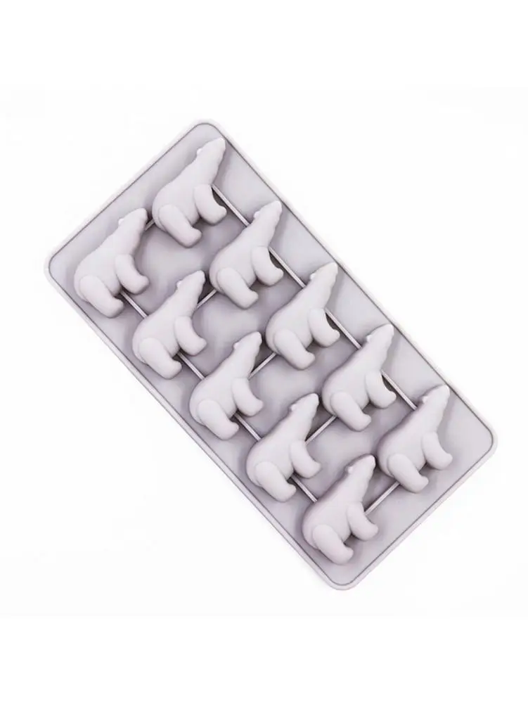 Силиконовые формы с 10 отверстиями форма в форме льда милый полярный медведь