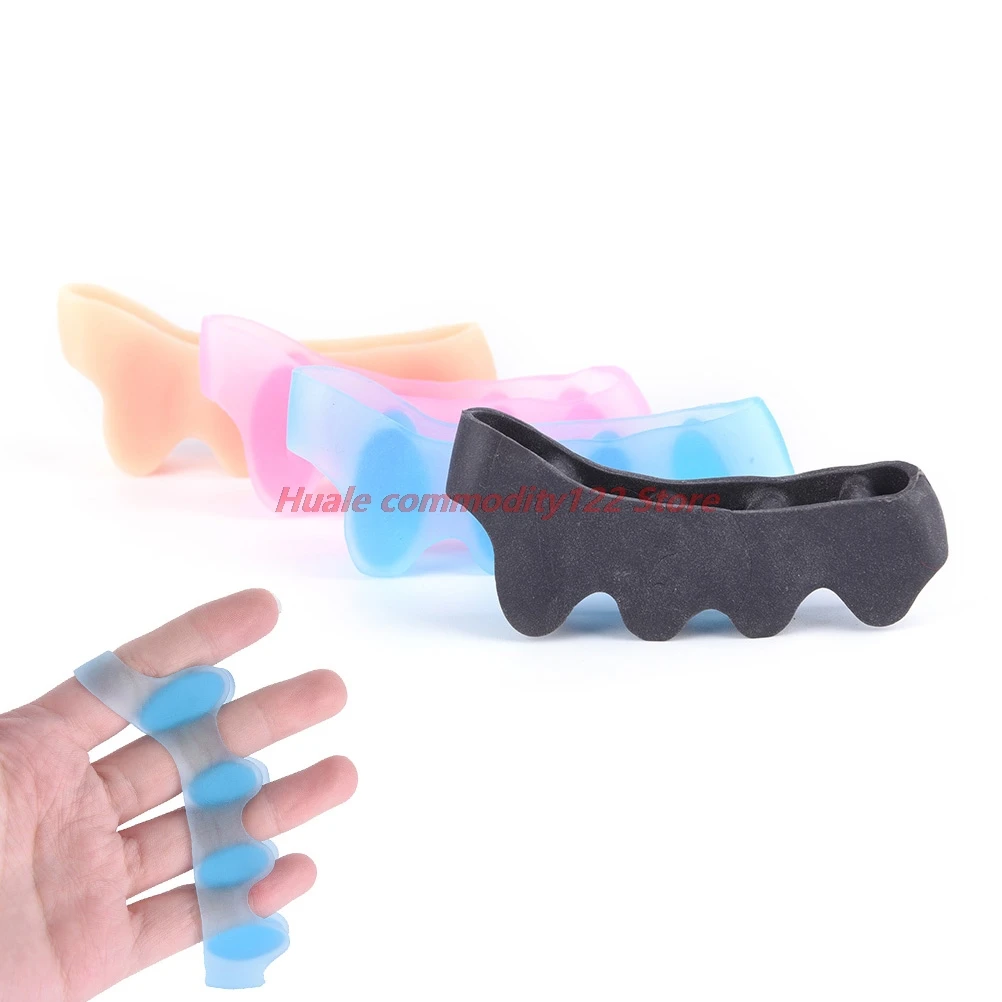 

New Feet Care Tool 1 Pair Silicone Toe Separator Overlapping Rehabilitation Treatment Hallux Valgus Braces Orthotic Device