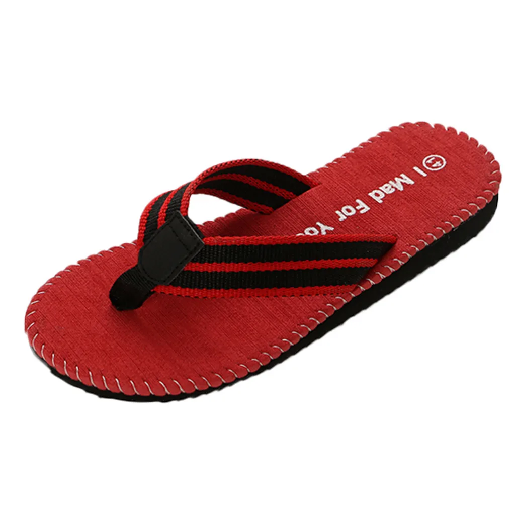 

Men's Summer Shose Breathable House Sandals Male Home Slipper Flip-Flops Non-slip Flat Bedroom Shoes zapatillas casa hombre A50