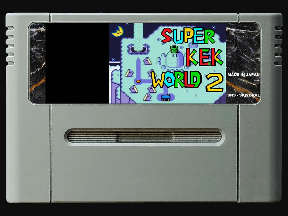 

16 битные игры ** SUPER KEK WORLD 2 (PAL Европейская версия!)