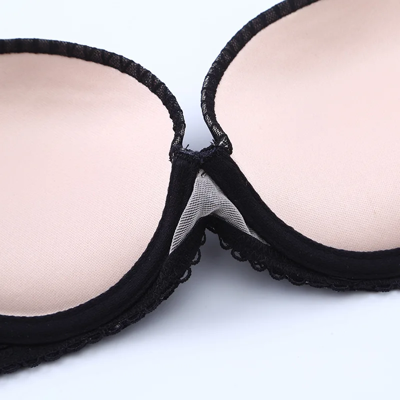 Комплект женского кружевного нижнего белья с чашками пуш ап|Комплекты белья| |