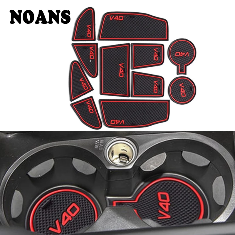 11 шт./компл. коврик для интерьера автомобиля дверные ворота слот хранения