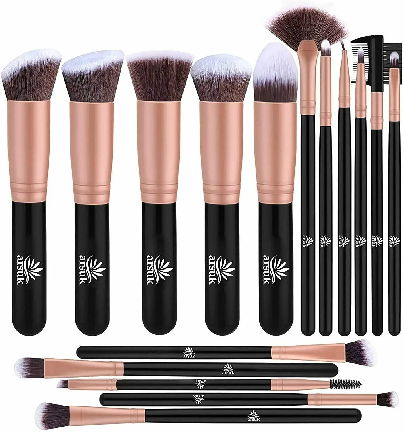 

New Makeup Sets brush 16pcs Kabuki Makeup Brushes Set Eye Shadow Blusher Face Powder beauty Foundation