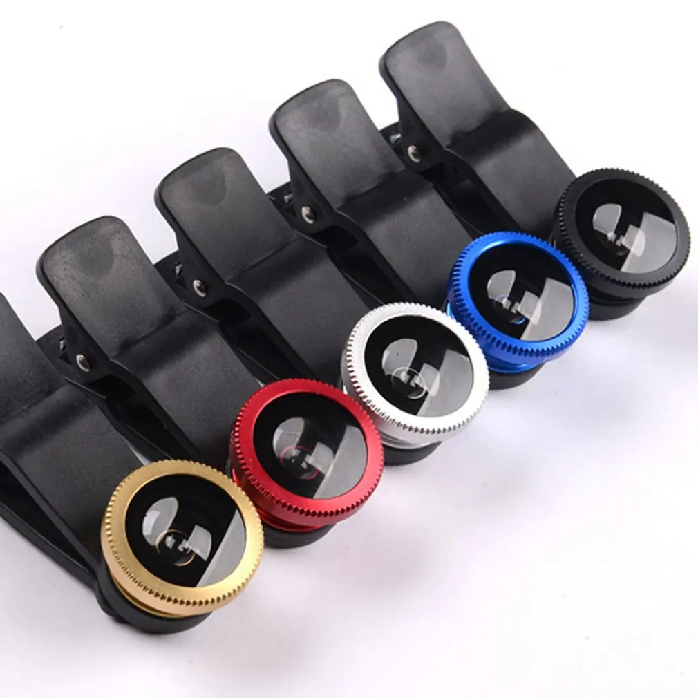 3 в 1 комплект для макросъемки рыбий глаз с широкоугольным объективом Fisheye