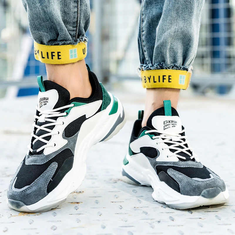 

CYYTL Men's 2020 Newst Men Breathable Running Sport Shoes Fashion Casual Mesh Sneakers Outdoor Lightweight Trainers Shoes