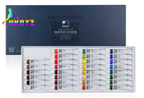 

Набор прозрачных акварельных красок Shinhan, 1 набор, 20 дюймов, 30 цветов