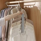 Складная вешалка для брюк, многослойный нескользящий подвесной органайзер для одежды для дома MJJ88
