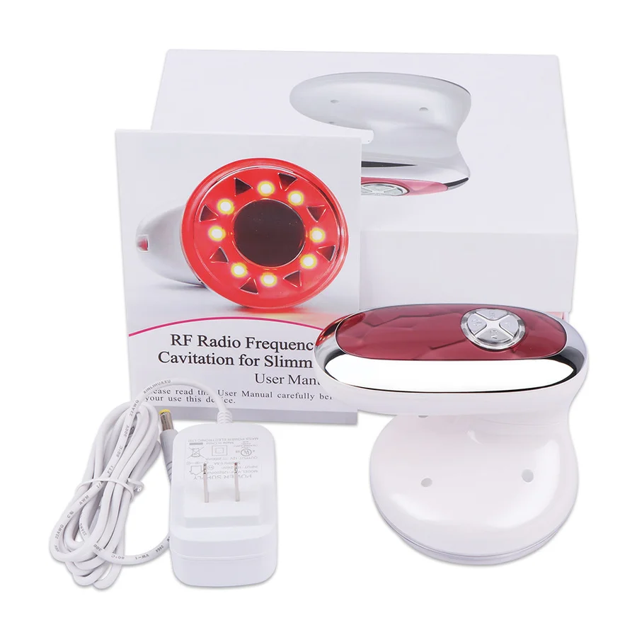 

RF EMS Ultrasonic Cavitation Massager Fat Burner Weight Loss Body Slimming Machine Radio Frequency Beauty Products Wholesale