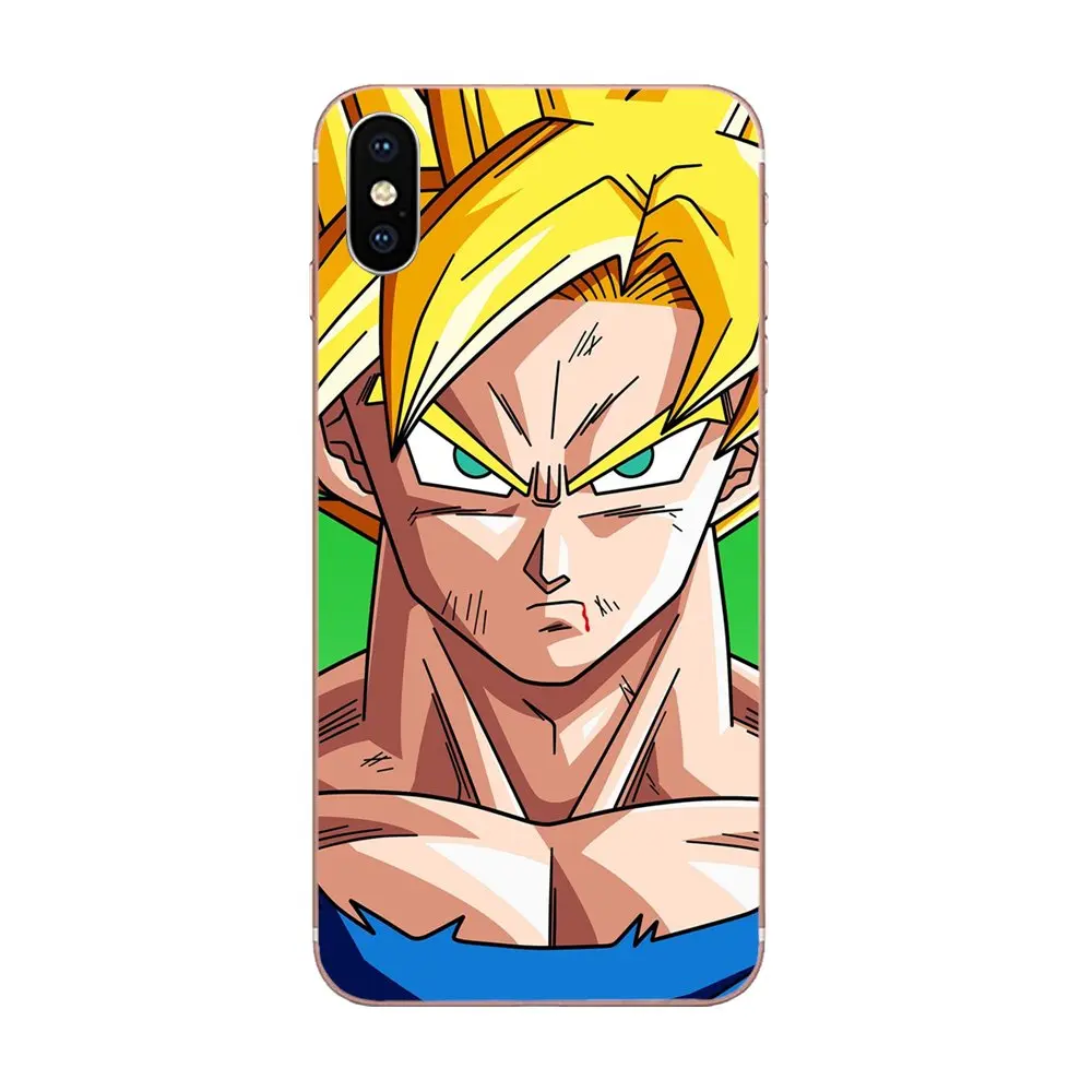 Горячая Dragon Ball Z Сон Гоку Супер сайян тпу шаблон для Xiaomi Redmi Note 2 3 3S 4 4A 4X5 5A 6 6A Pro