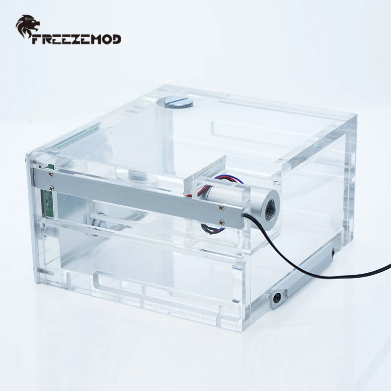 

Dual drive water tank with thermometer and flow meter AI Water tank belt thermometer GQSX-Y2S