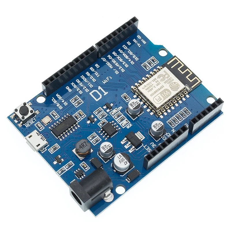 1 шт. ESP-12E ESP-12F WeMos D1 Wi-Fi uno основе ESP8266 щит для arduino совместимый с IDE | Электронные