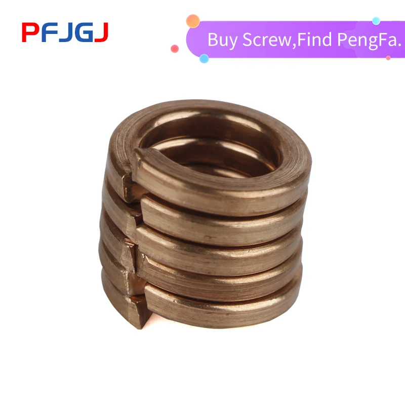 

Peng Fa GB93 Phosphorus Bronze Spring Washer Bronze Gasket Wallace M2.5/3/4/5/6/8/10/12/16/20
