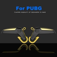2021 2pcs phone game controller trigger fire button aim key for pubg mobile gaming joystick l1r1 shooter controller for iphone