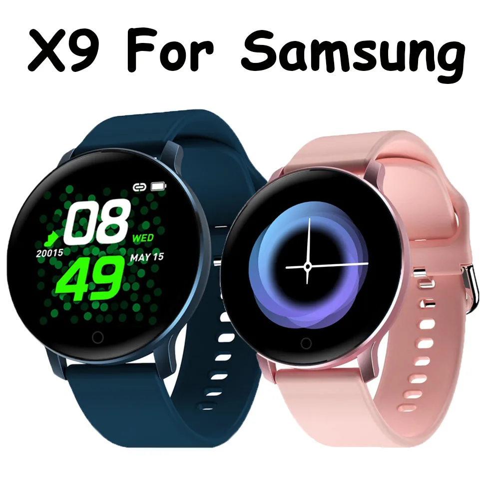 Смарт-часы для телефонов Android IOS мужские и женские с сенсорным экраном измерение