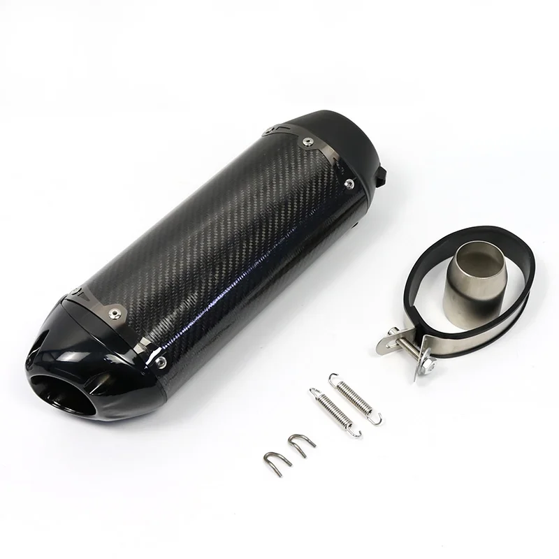 

Carbon Fiber Universal 51mm Motorcycle Exhaust Pipe Escape Modified Muffler Sticker For R3 Z900 K7 R6 ATV MT09 Z750 Z800 R3 R25