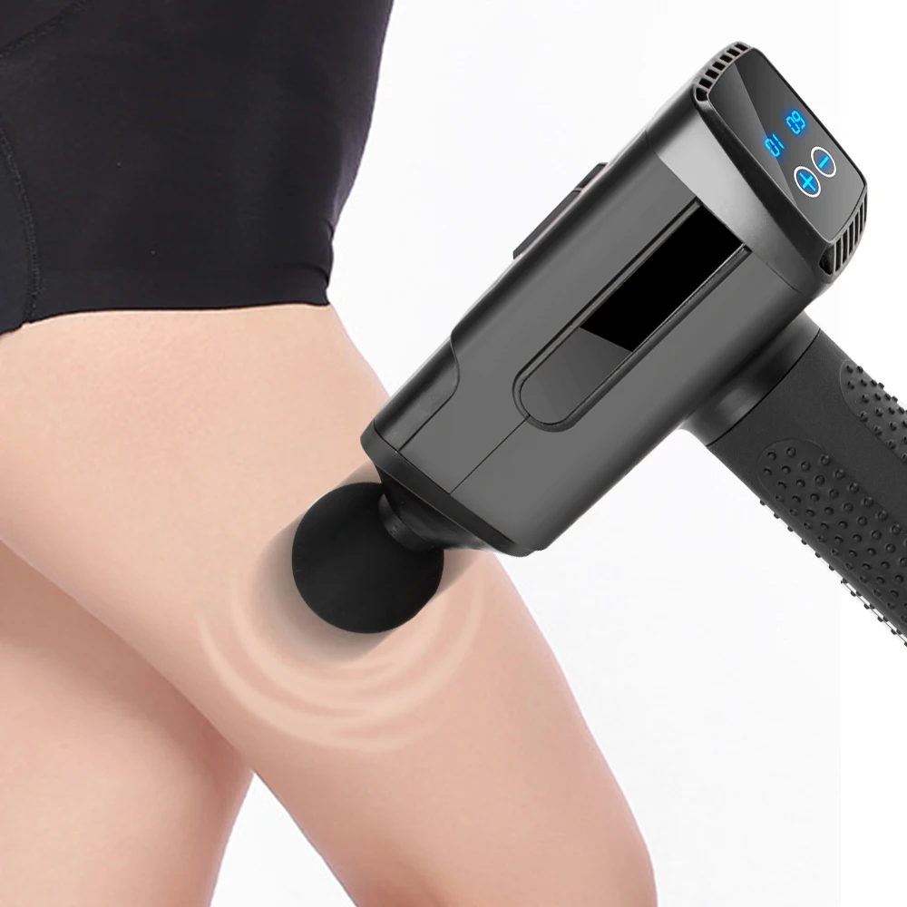 Терапевтический массажный пистолет массажер для глубоких тканей