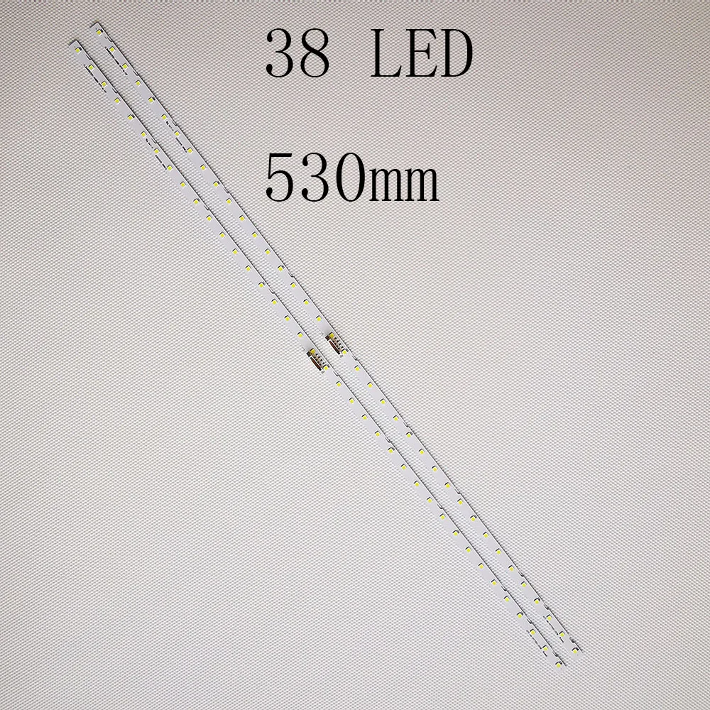 

50 PCS LED strip 38 led for AOT_49_NU7300_NU7100_2X38_3030C_d6t-2d1_19S2P UE49NU7140 UE49NU7100 BN61-15483A LM41-00557A