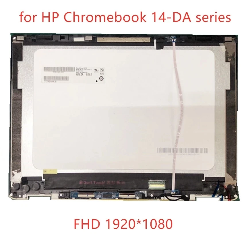 Бесплатная доставка, 14-дюймовая фотография для HP Chromebook x360 14-DA Series 14-DA0011DX 14-DA0001NA, дигитайзер в сборе