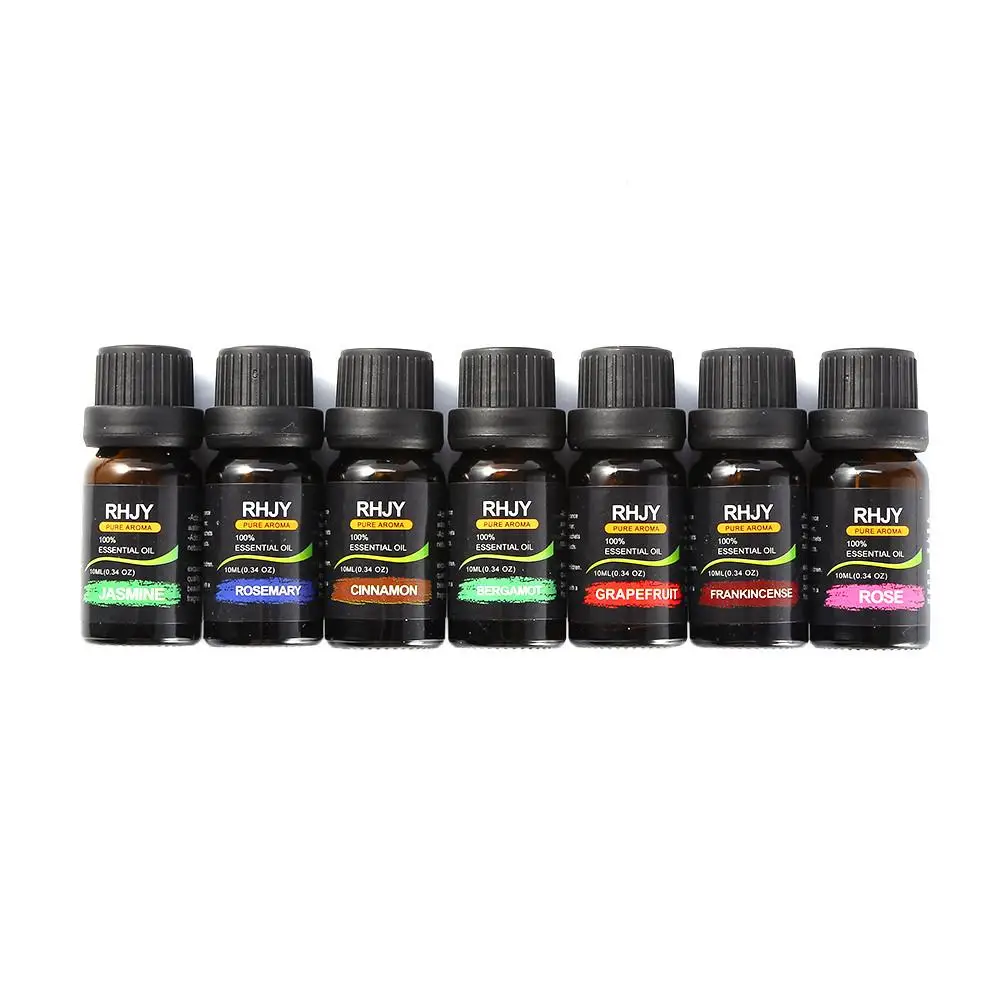 100% натуральные эфирные масла набор 10 мл для увлажнителя водорастворимый аромат