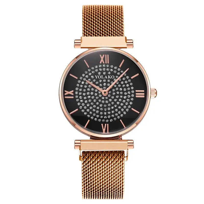 

Gypsophila Surface 2020 Women Luxury Fashion Watches Magnet Buckle Strap Elegant Diamond Ladies Wristwatches Female Quartz Watch