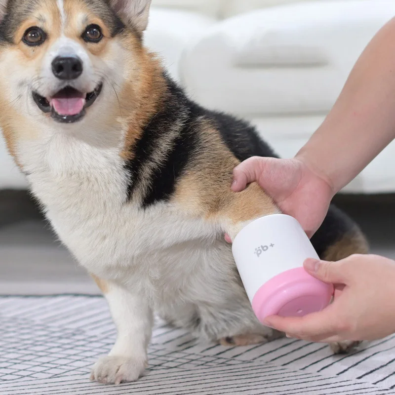 

Dog Foot Wash Cup Mug Muddy Paw Clean Tools Washer Puppy Pet Silicone Washing Brush Pet Product for Small Medium Large Pet
