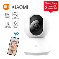 global version xiaomi mi home security camera 360%c2%b0 1080p2k hd wifi night vision ip detect alarm webcam video baby monitor